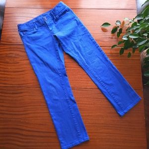 Lilly Pulitzer Worth Straight Jeans Sz. 8 Blue